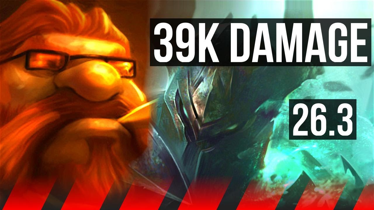 GRAGAS vs MORDEKAISER (TOP) | 39K Dano | EUW Mestre | 26.3