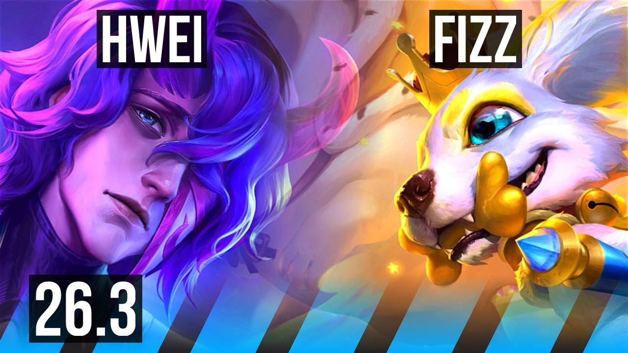 HWEI vs FIZZ (MID) | KR Mestre | 26.3
