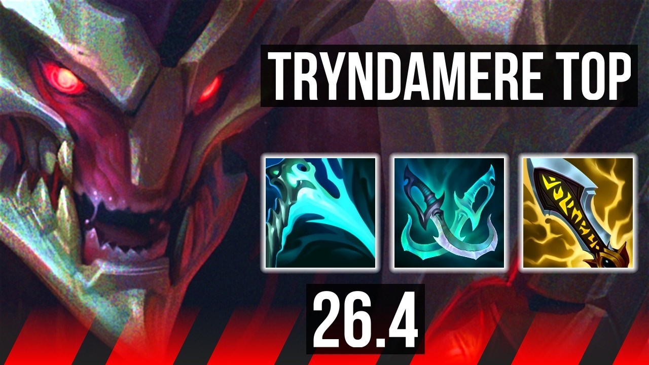 TRYNDAMERE vs IRELIA (TOP) | 56K Dano | EUW Mestre | 26.4