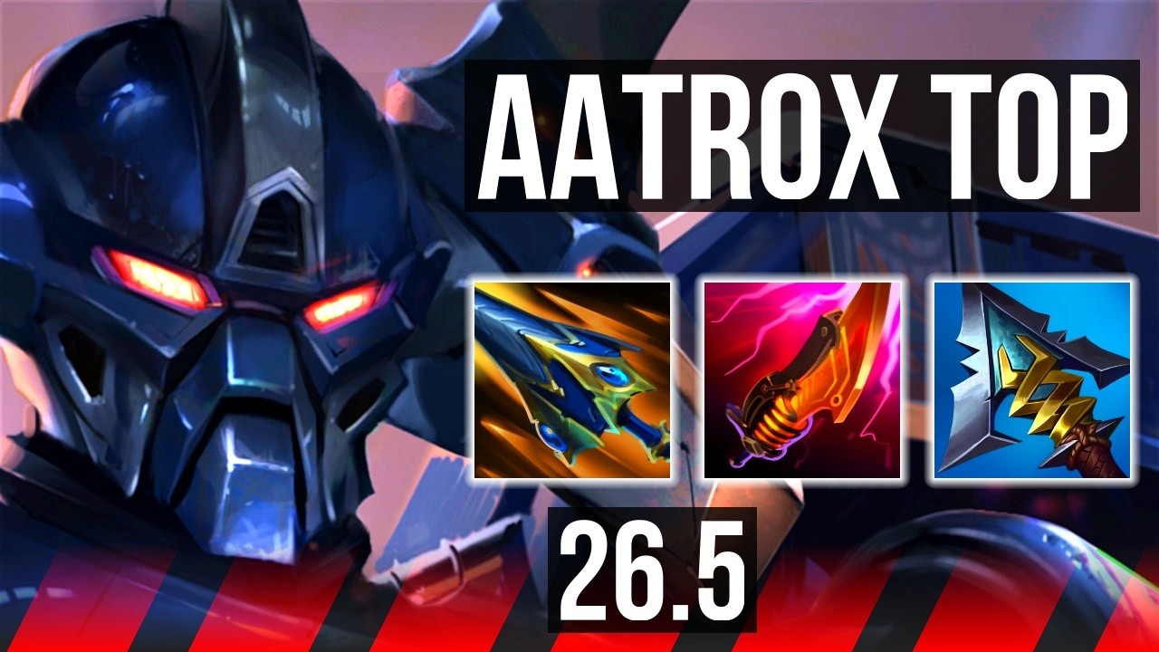 AATROX vs MORDEKAISER (TOP) | Good KDA: 16/1/1 | EUW Mestre | 26.5