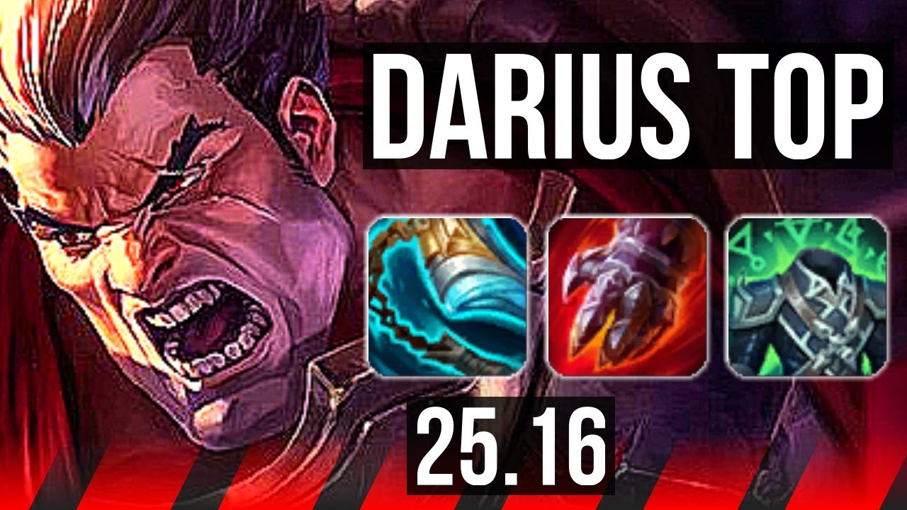 DARIUS vs JAX (TOP) | 27/1/1, 11 Abates Solo, Quadra, Lendário | KR Mestre | 25.16