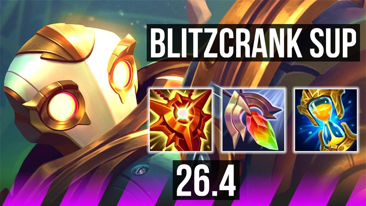 BLITZCRANK & Lucian vs PYKE & Twitch (SUP) | 23K Dano, Good KDA: 4/2/25 |&hellip;