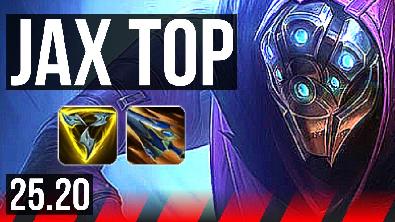 JAX vs DARIUS (TOP) | 6/2/8 | EUW Mestre | 25.20