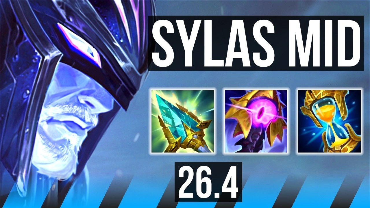 SYLAS vs MALPHITE (MID) | 52K Dano | KR Mestre | 26.4
