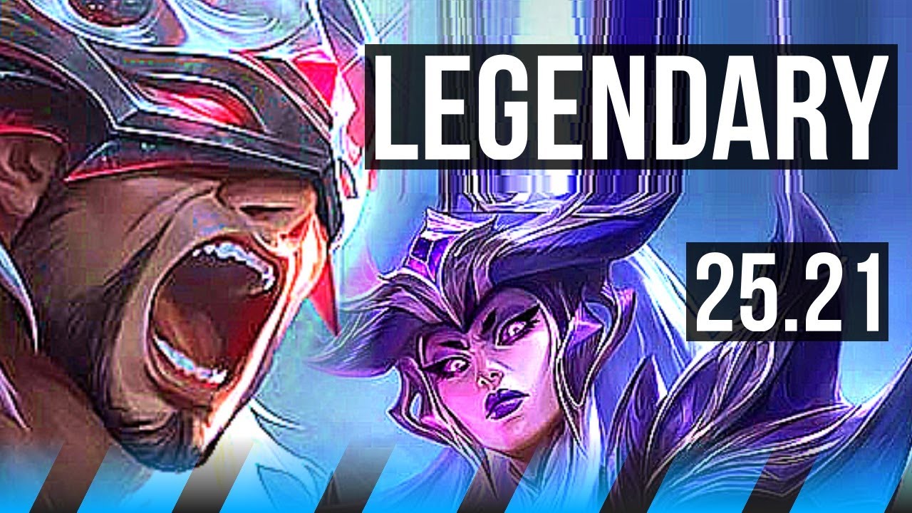 SYLAS vs SYNDRA (MID) | Lendário | KR Mestre | 25.21