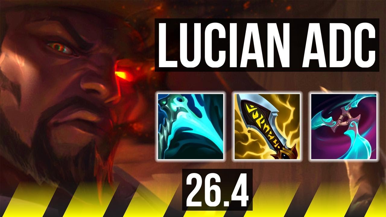 LUCIAN & Thresh vs VAYNE & Yuumi (ADC) | 74K Dano, Good KDA: 22/3/11 | KR Mestre | 26.4