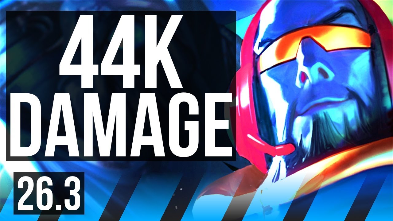 RYZE vs AKSHAN (MID) | 44K Dano | EUW Mestre | 26.3