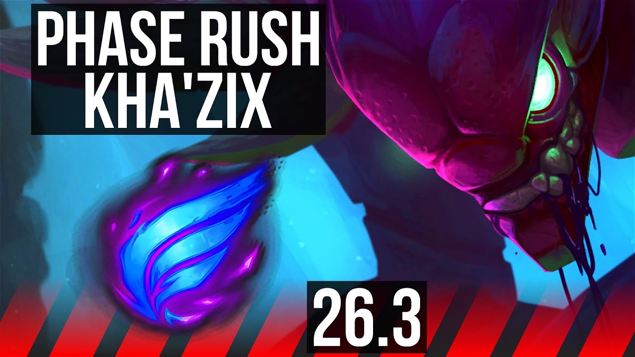 KHA’ZIX vs SETT (TOP) | Phase Rush, Perfect KDA: 16/0/3 | EUW Diamante | 26.3