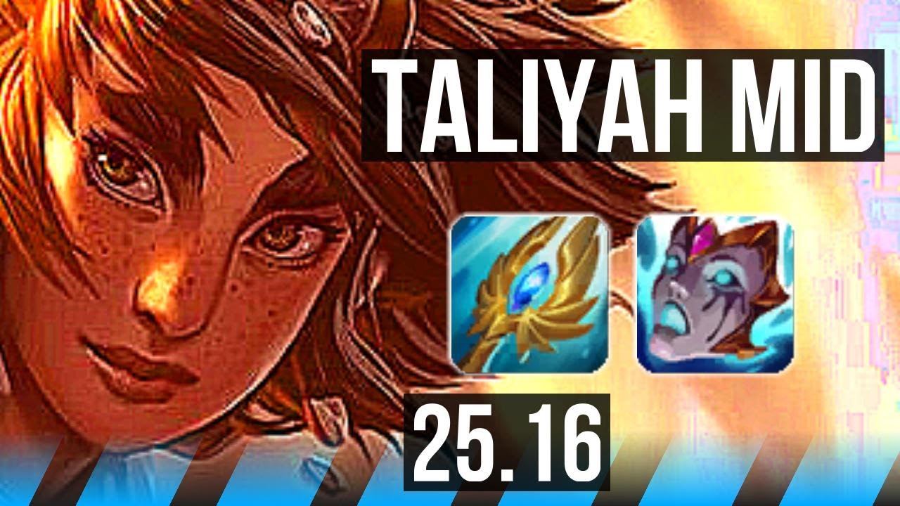 TALIYAH vs VIEGO (MID) | KR Grão-Mestre | 25.16