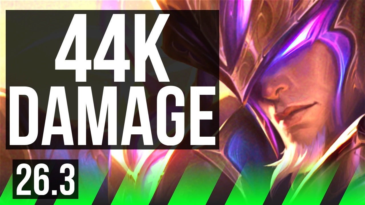 Mestre YI vs ZAAHEN (JGL) | 44K Dano | EUW Mestre | 26.3