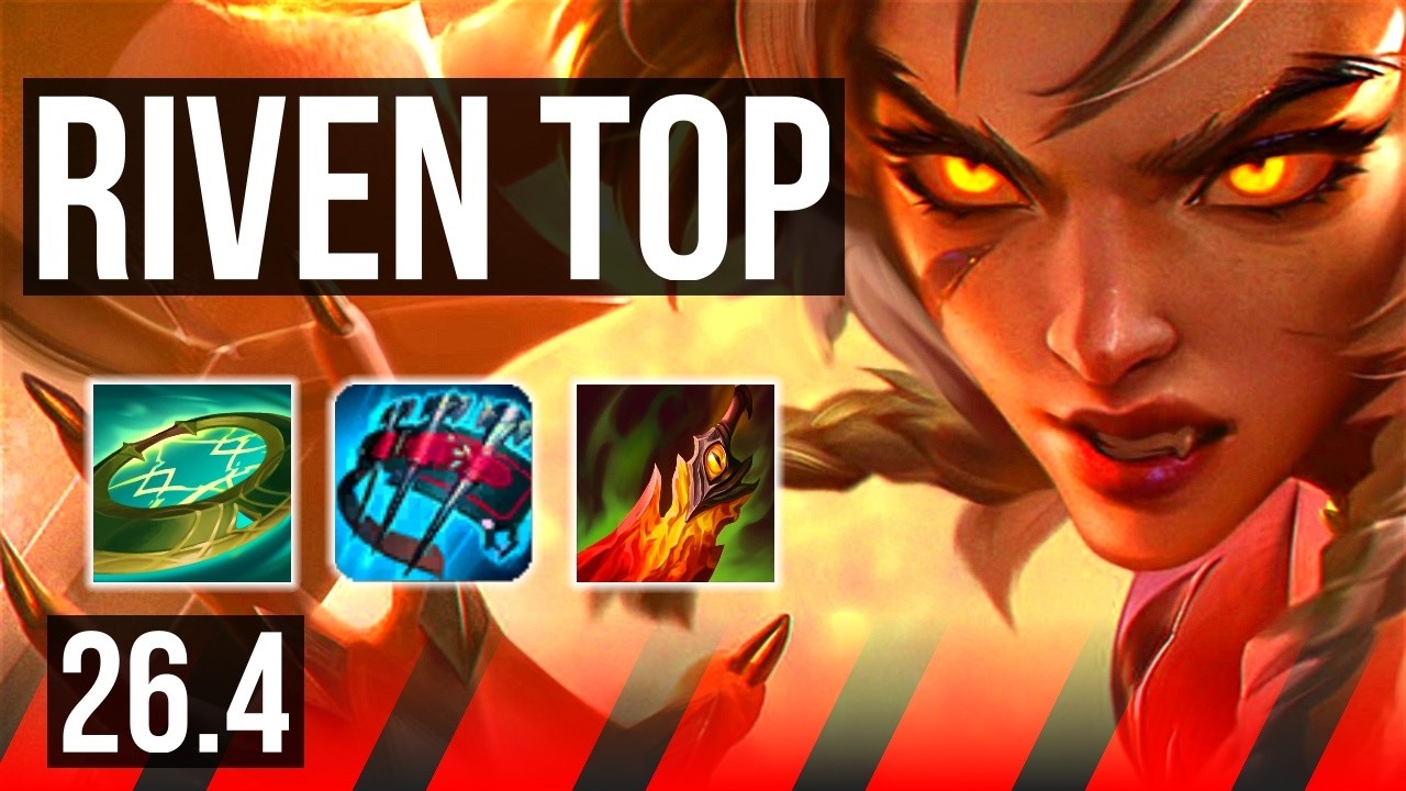 RIVEN vs AKALI (TOP) | 51K Dano | EUW Mestre | 26.4