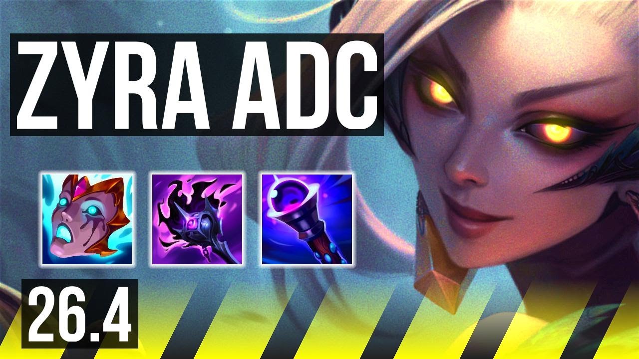 ZYRA & Poppy vs MISS FORTUNE & Rell (ADC) | 46K Dano | EUW Mestre&hellip;