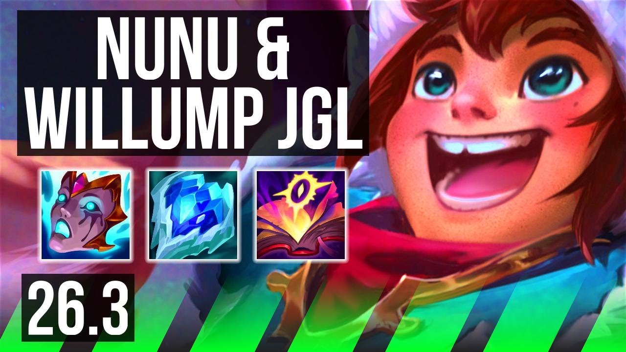NUNU & WILLUMP vs LEE SIN (JGL) | 36K Dano, Good KDA: 18/2/20 | KR&hellip;