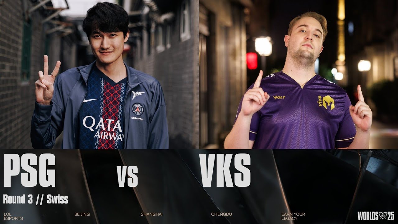 PSG vs VKS | WORLDS 2025 | Swiss | Game 02 | PSG Talon vs Vivo Keyd Stars