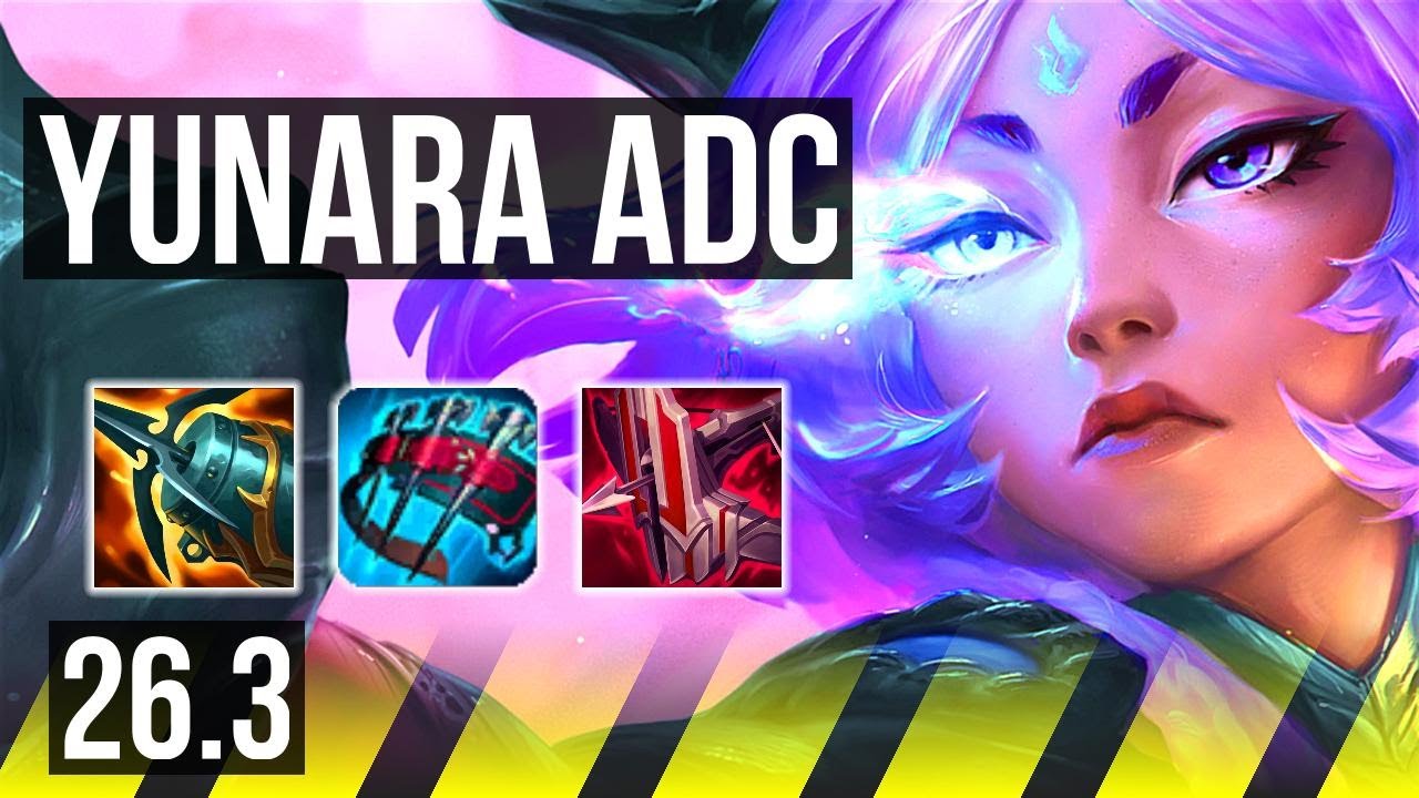 YUNARA & Lulu vs LUCIAN & Braum (ADC) | Good KDA: 20/1/7, 51K Dano | KR Mestre | 26.3