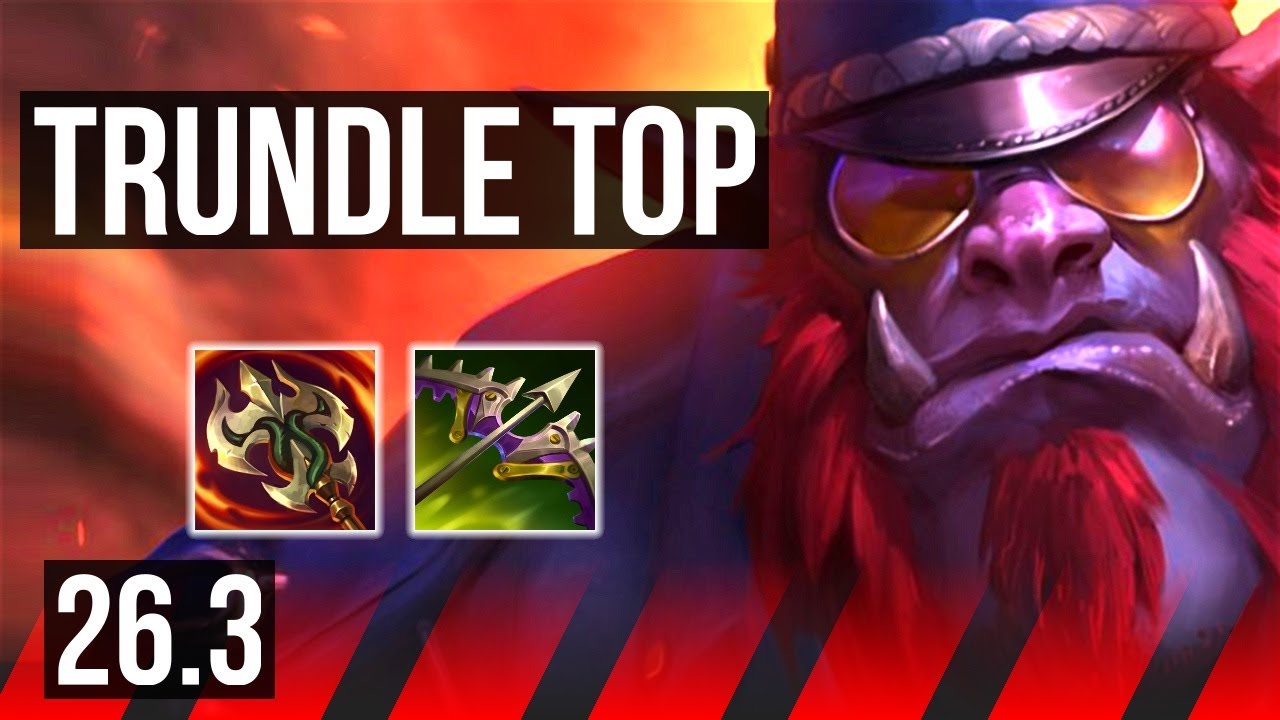 TRUNDLE vs YORICK (TOP) | EUW Mestre | 26.3