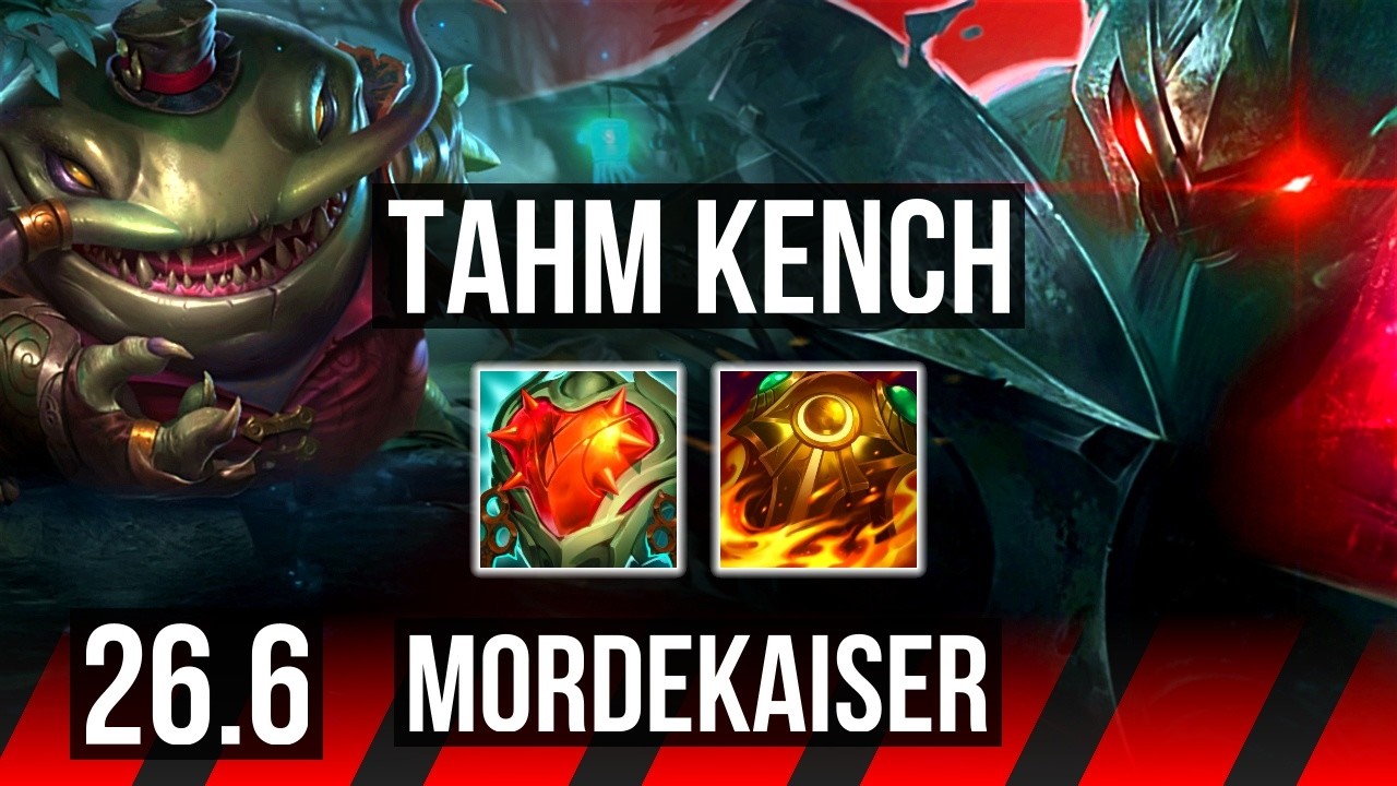 TAHM KENCH vs MORDEKAISER (TOP) | TR Grão-Mestre | 26.6