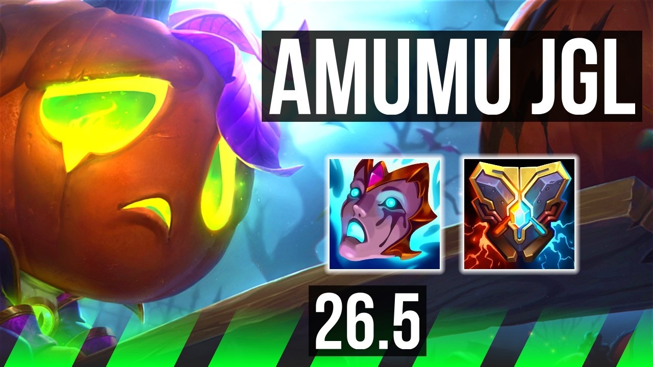 AMUMU vs ZAAHEN (JGL) | EUW Diamante | 26.5