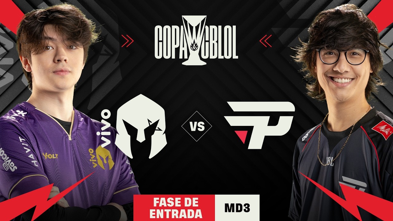 Vivo Keyd Stars (VKS) x (PAIN) paiN Gaming | Copa CBLOL 2026 – Fase de Entrada | Md3