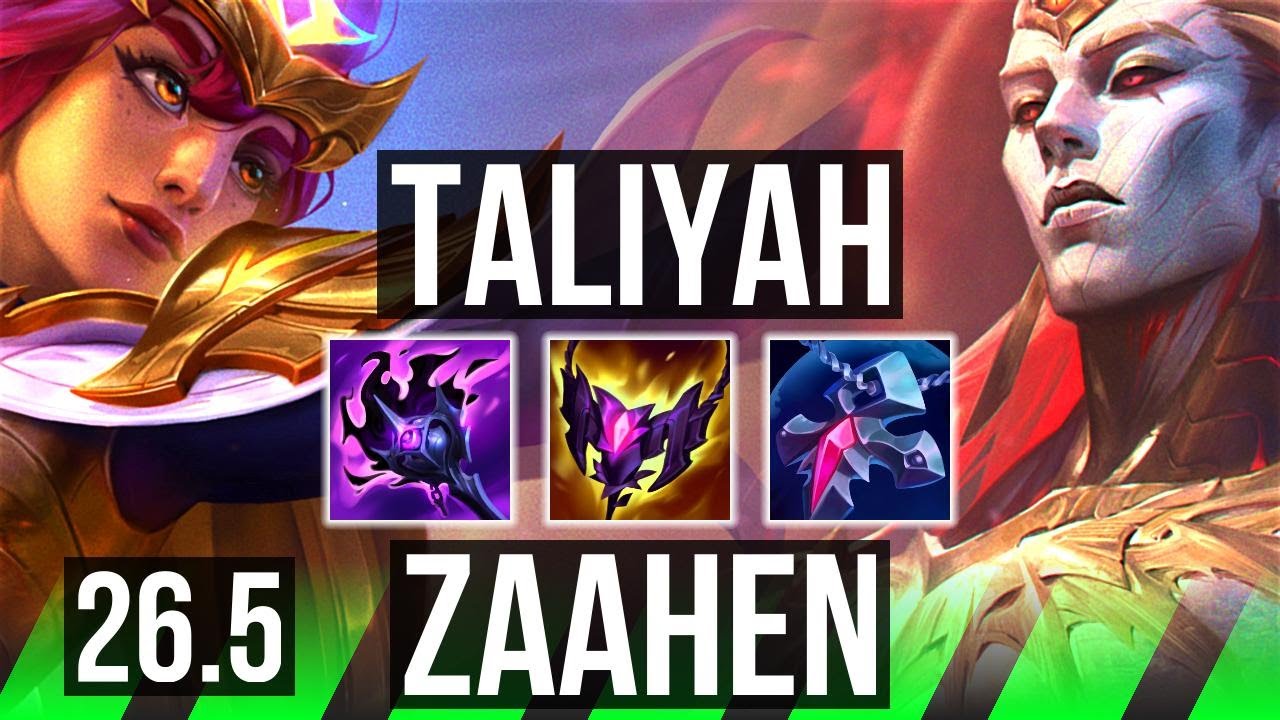 TALIYAH vs ZAAHEN (JGL) | 68K Dano | KR Mestre | 26.5
