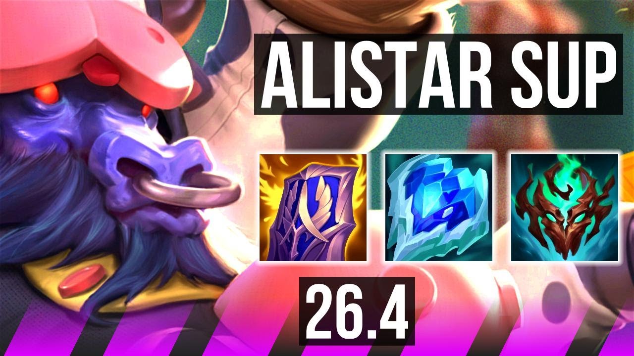ALISTAR & Jhin vs THRESH & Corki (SUP) | Good KDA: 4/1/29 | EUW Mestre&hellip;