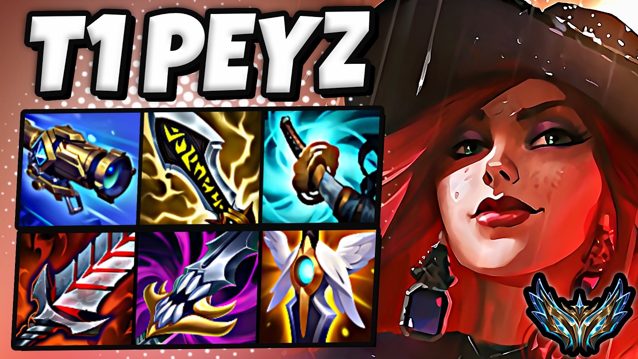 T1 Peyz Miss Fortune vs Varus [ ADC ] Korea Desafiante 2138 LP | Patch 26.6