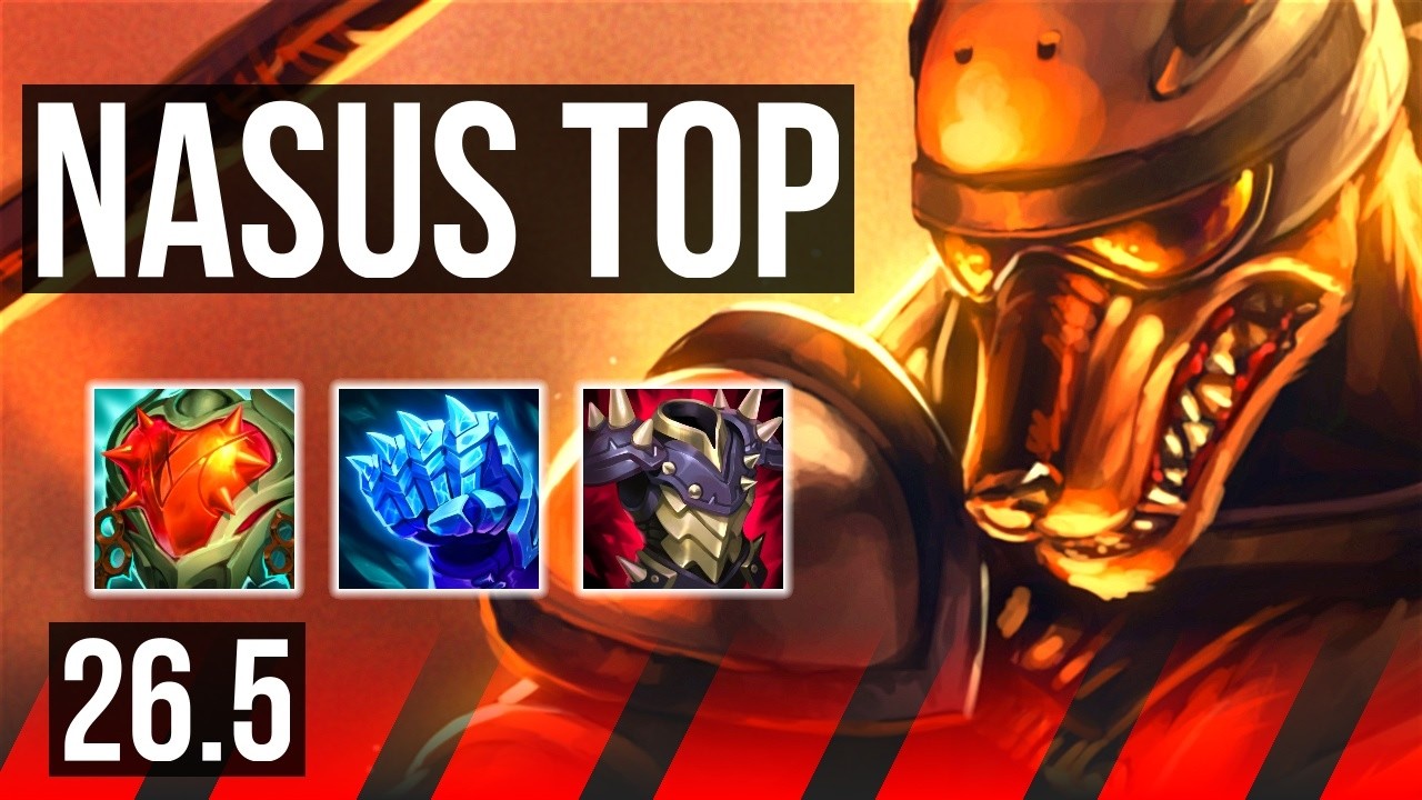 NASUS vs ZAAHEN (TOP) | 44K Dano | NA Mestre | 26.5