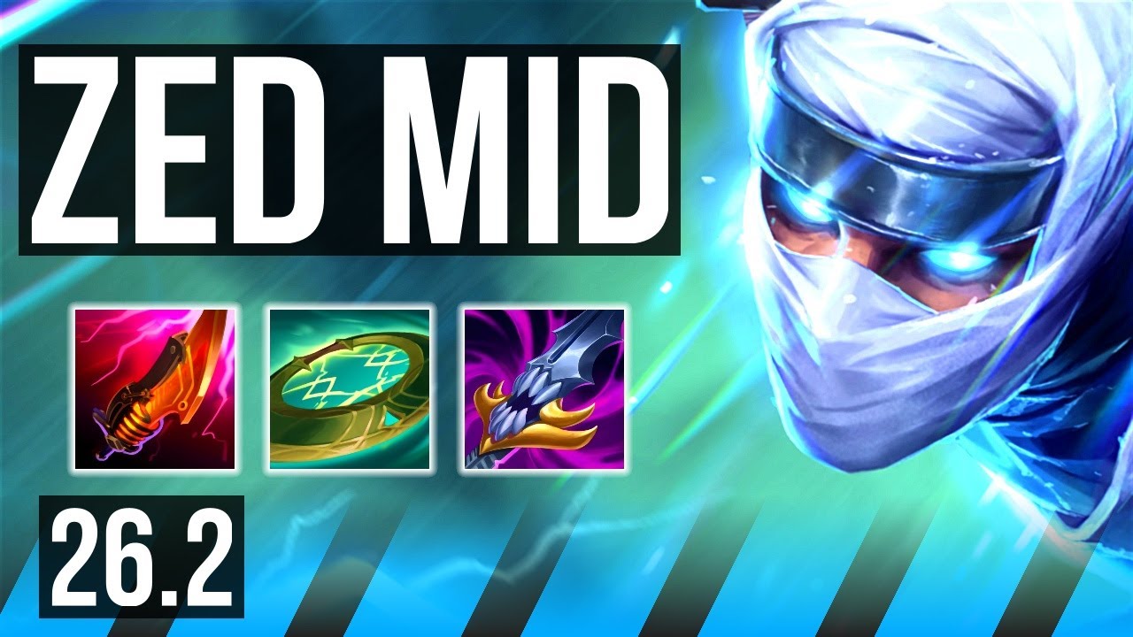 ZED vs MEL (MID) | EUW Mestre | 26.2