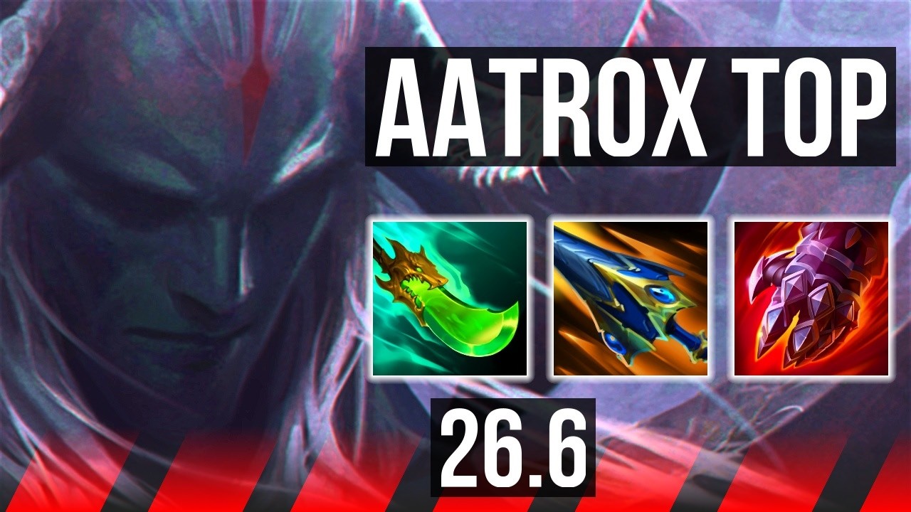AATROX vs DARIUS (TOP) | Good KDA: 9/1/8 | KR Mestre | 26.6