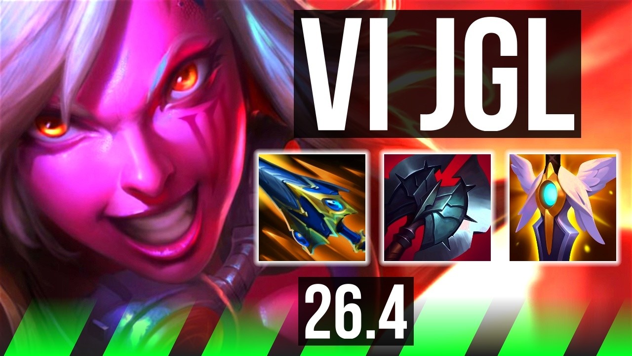 VI vs FIZZ (JGL) | 34K Dano | KR Mestre | 26.4