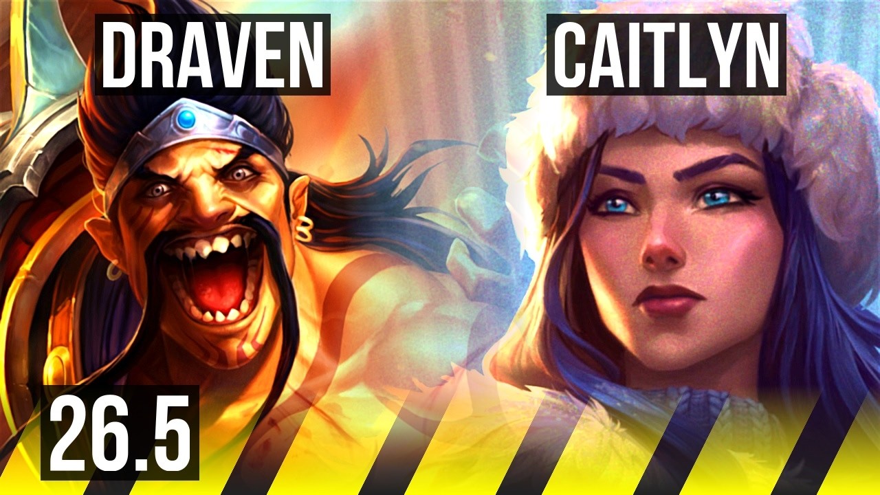 DRAVEN & Soraka vs CAITLYN & Senna (ADC) | 59K Dano | KR Grão-Mestre |&hellip;
