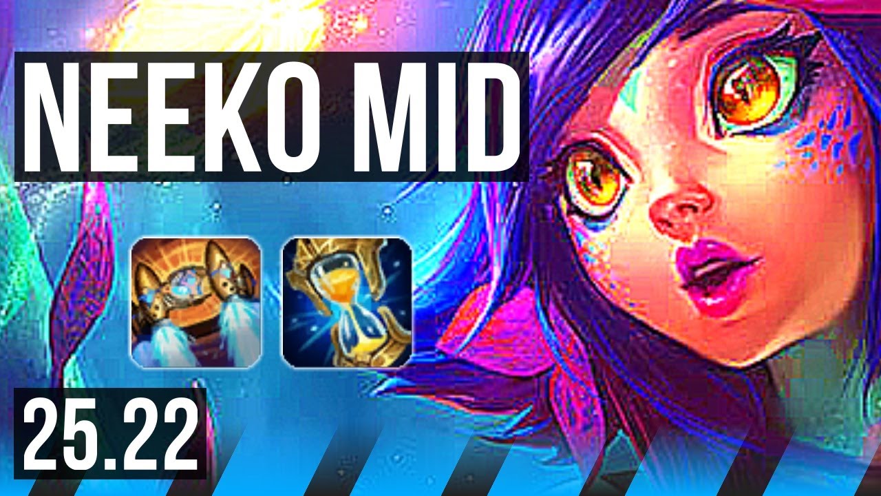 NEEKO vs YASUO (MID) | 5/0/4 | KR Mestre | 25.22