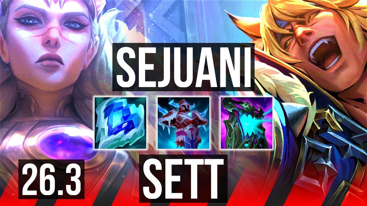 SEJUANI vs SETT (TOP) | 35K Dano | KR Diamante | 26.3
