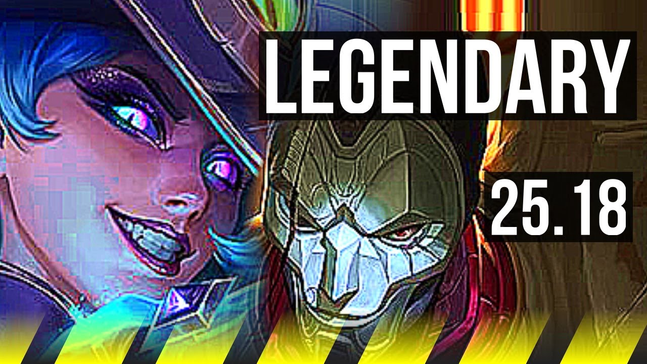 CASSIOPEIA & Rakan vs JHIN & Bard (ADC) | 18/1/6, Lendário | KR Mestre | 25.18