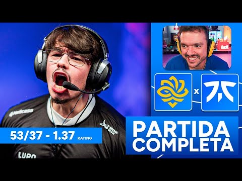 LEGACY vs FNATIC – PARTIDA COMPLETA COM GAULES – BLAST…