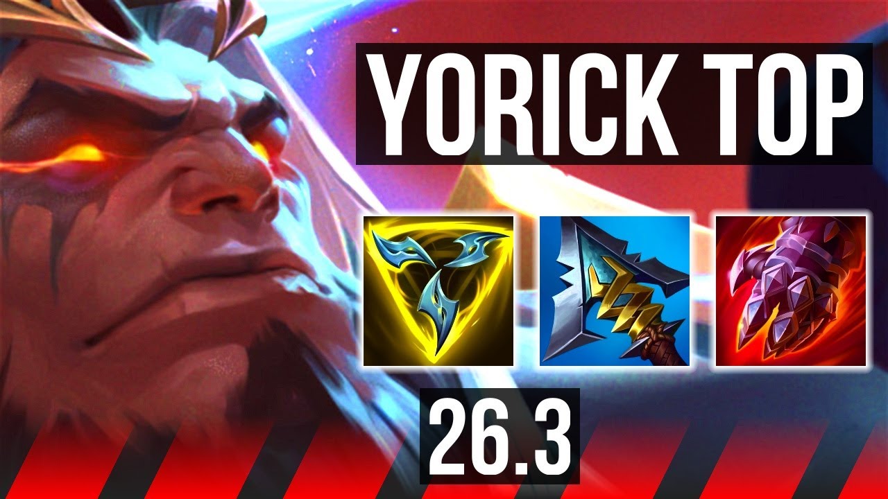 YORICK vs MORDEKAISER (TOP) | Good KDA: 8/1/2 | EUW Diamante | 26.3