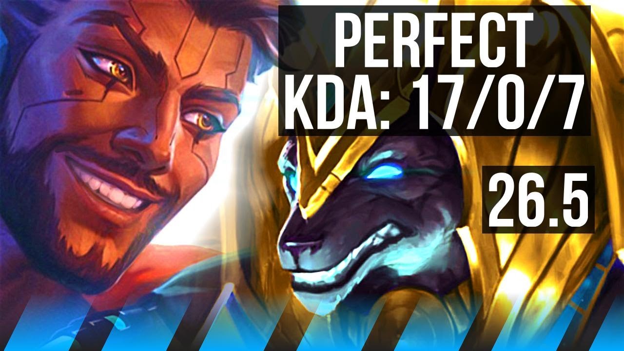 AKSHAN vs NASUS (MID) | Perfect KDA: 17/0/7 | KR Grão-Mestre | 26.5