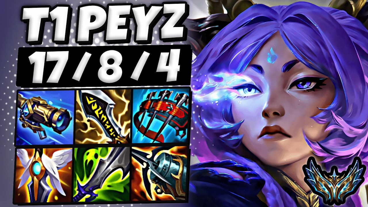 T1 Peyz Yunara vs Ezreal [ ADC ] Korea Desafiante 2126 LP | Patch 26.6