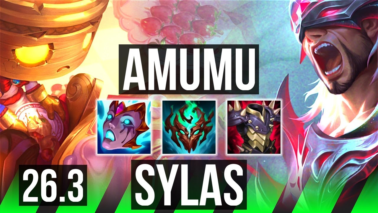 AMUMU vs SYLAS (JGL) | EUW Mestre | 26.3