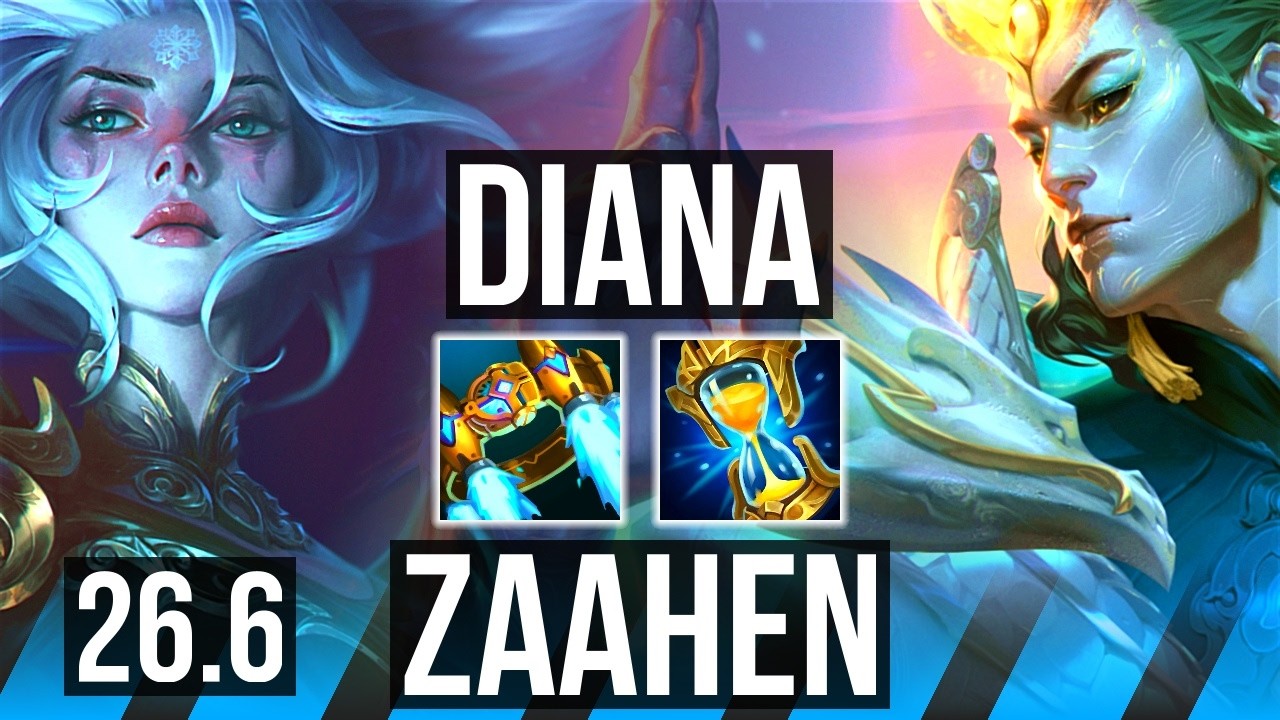 DIANA vs ZAAHEN (MID) | KR Mestre | 26.6