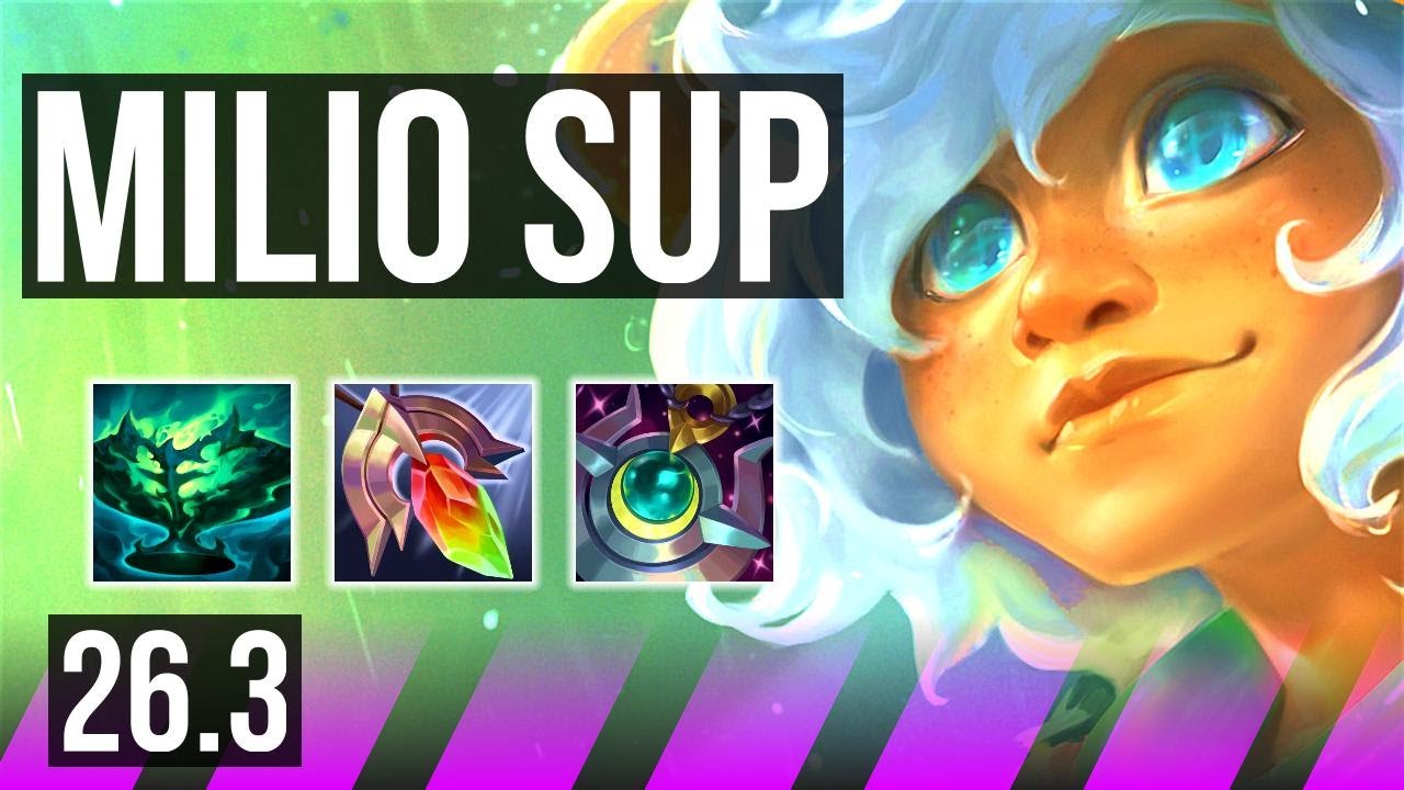 MILIO & Varus vs NAMI & Ashe (SUP) | EUW Mestre | 26.3