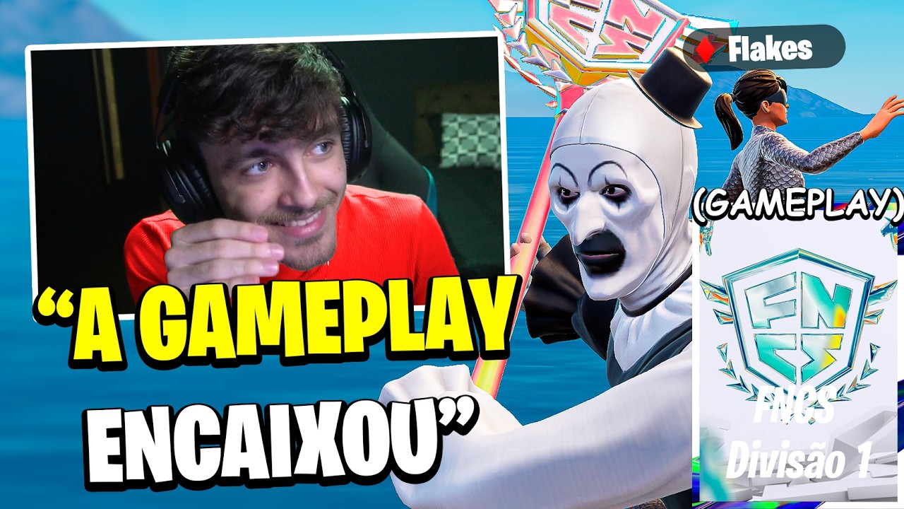 EVOLUÇÃO! Suetam e Flakes no dia 1 da FNCS Divisão 1