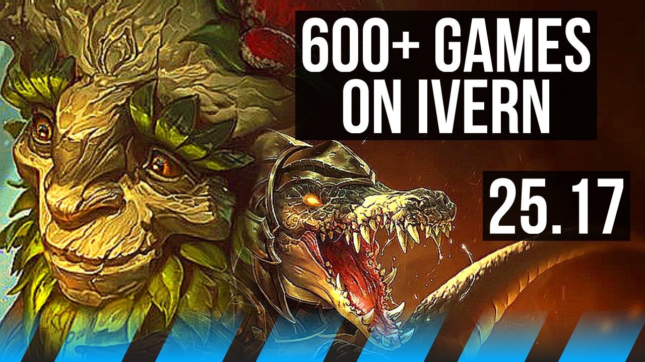 IVERN vs RENEKTON (MID) | 600+ Jogos | KR Mestre | 25.17