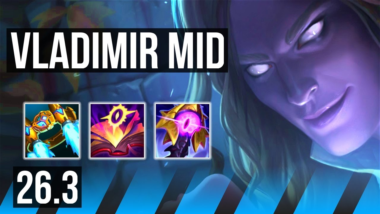 VLADIMIR vs AKALI (MID) | Perfect KDA: 15/0/3 | EUW Mestre | 26.3