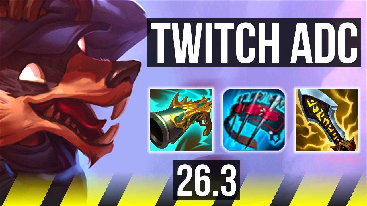 TWITCH & Bard vs APHELIOS & Lulu (ADC) | KR Mestre | 26.3