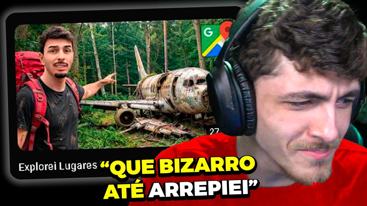 SUETAM REAGE: Explorei Lugares Secretos do Google Maps