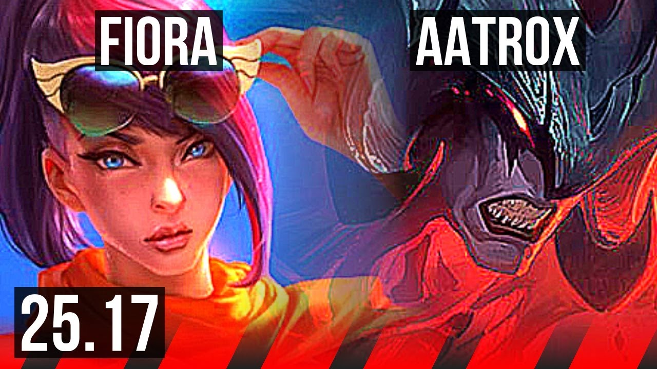 FIORA vs AATROX (TOP) | 8 Abates Solo, Dominando | EUW Diamante | 25.17