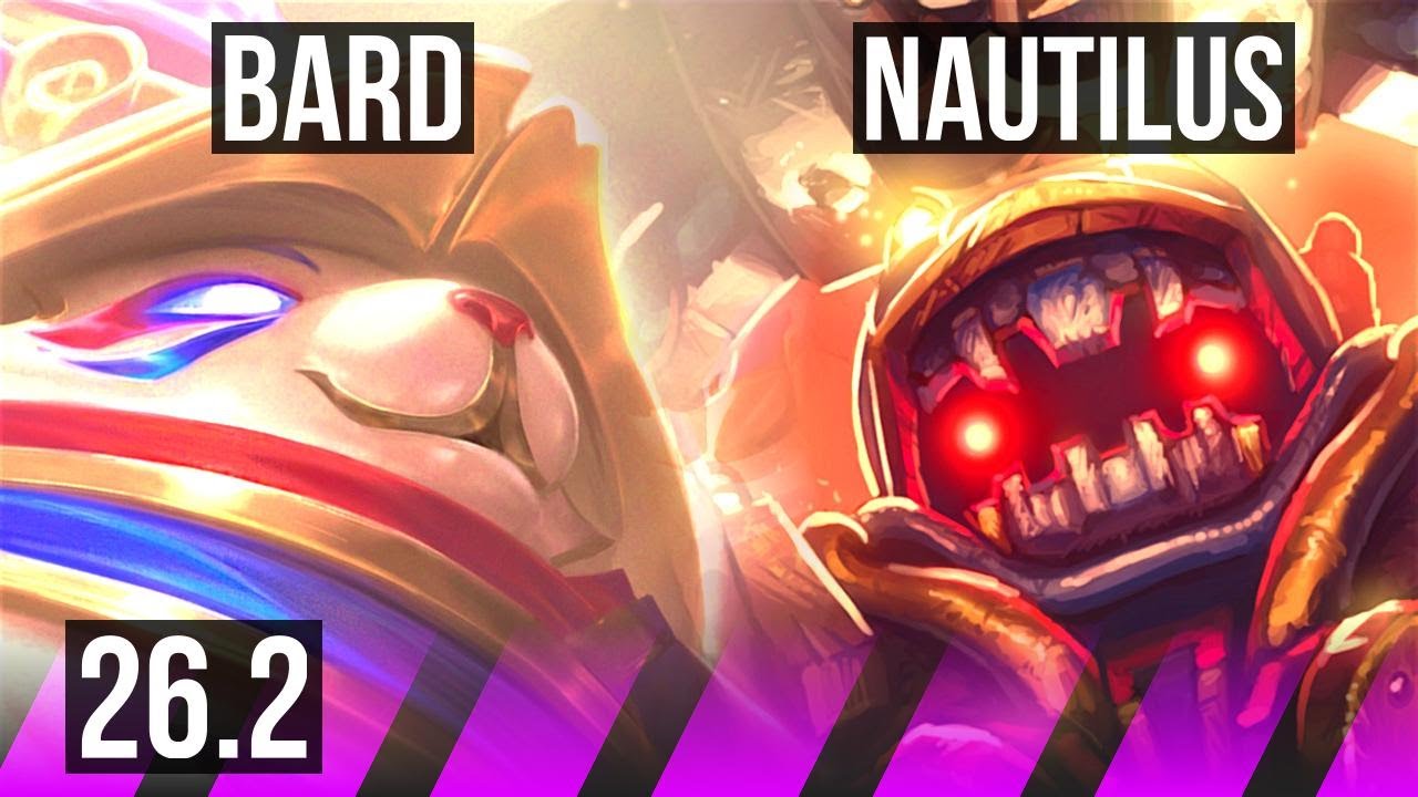 BARD & Ezreal vs NAUTILUS & Viktor (SUP) | BR Desafiante | 26.2