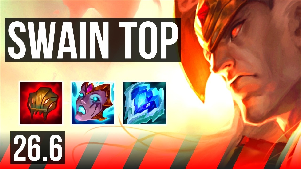 SWAIN vs CHO’GATH (TOP) | 54K Dano | BR Grão-Mestre | 26.6