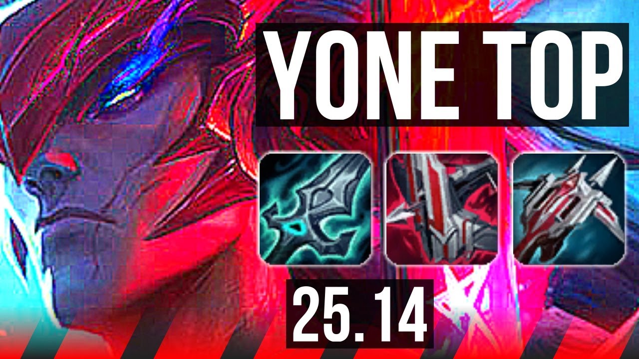 YONE vs SETT (TOP) | 6 Abates Solo, Dominando | KR Mestre | 25.14